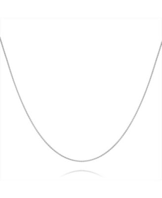 Classic Fine Thin 1-2.5 MM Strong Rolo Link Cable Chain Necklace .925 Sterling Silver 16,18,20,24 Inch