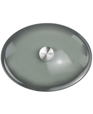 7-Quart Enameled Cast Iron Oval Casserole