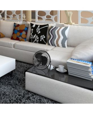 8 Inch High Velocity Metal Desk and Floor Fan