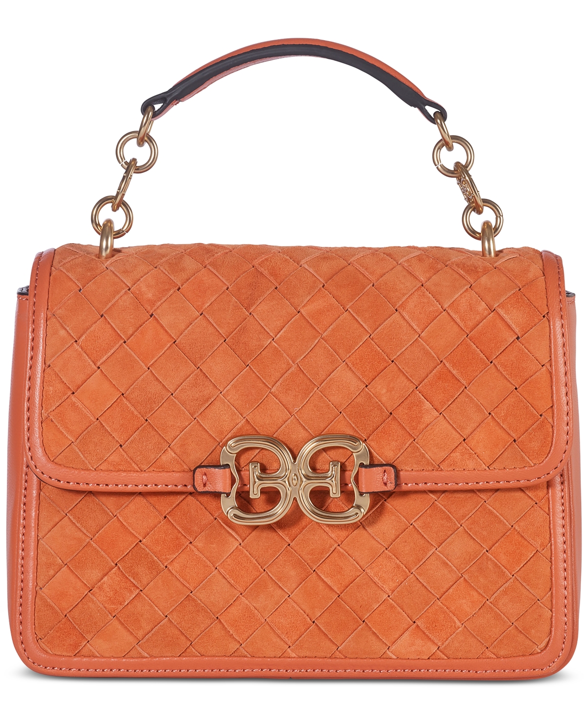 Sam Edelman Christy Top Handle Crossbody In Rust
