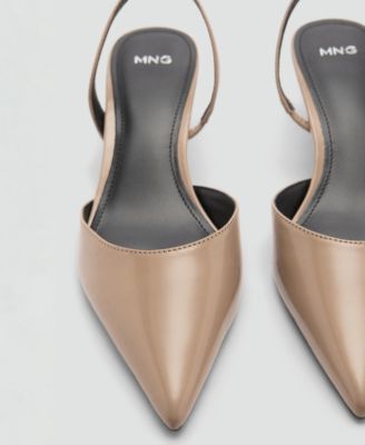 MANGO Women's Kitten Heeled Shoes