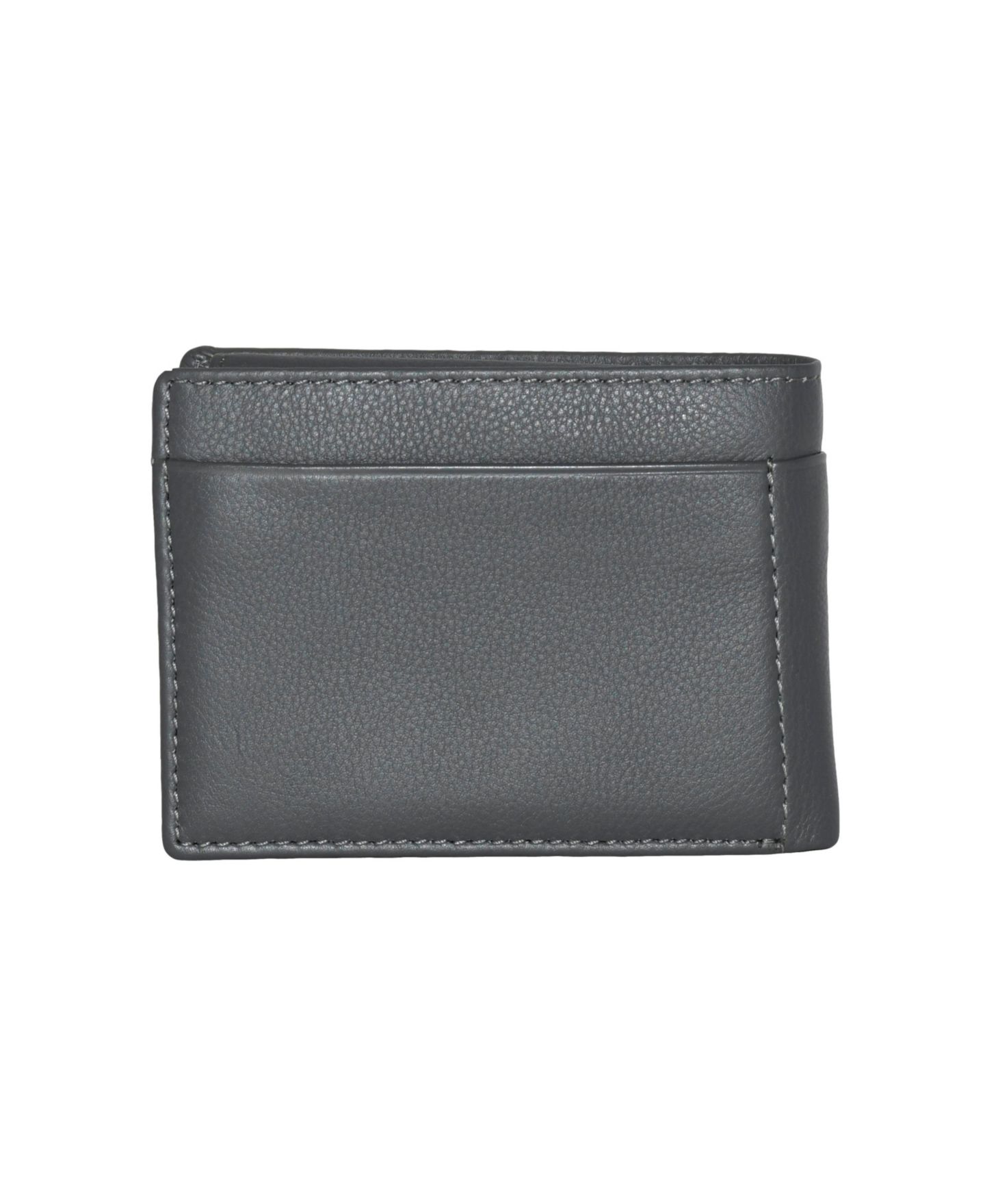 Мужской кошелёк Club Rochelier Slim Fold Wallet with Removable ID, цвет: Угольный — фото 7