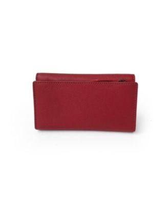 Ladies Medium Full Leather Clutch Wallet