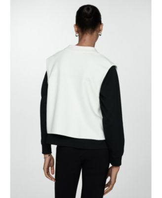 Women's Pockets Detail Knitted Vest