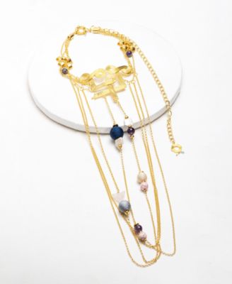 18K Gold Plated Neytiri Long Chain Necklace