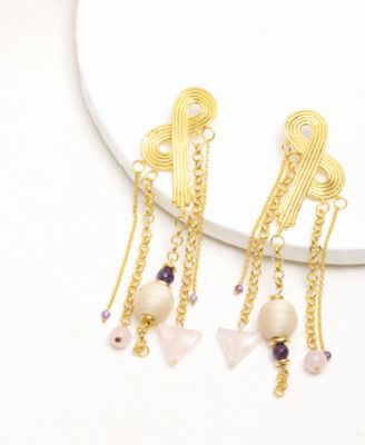 18K Gold Plated Yara Dangle Earrings