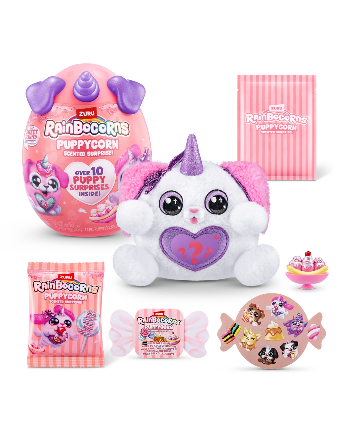 Rainbocorns Series 8 Puppycorn Surprise Plush Toy In No Color