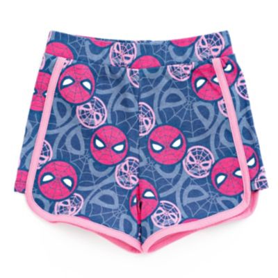 Toddler Girls SPIDERMAN Spidey and His Amazing Friends Cosplay Tank Top and Dolphin Active French Terry Shorts Outfit Set