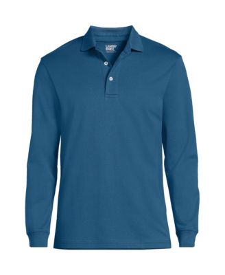 Big & Tall Long Sleeve Cotton Supima Polo Shirt