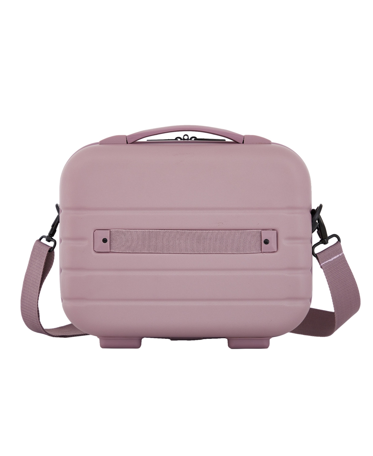 Kensie Graceful Collection 2 Pc. Expandable Rolling Hardside Luggage Set In Discreet Muave