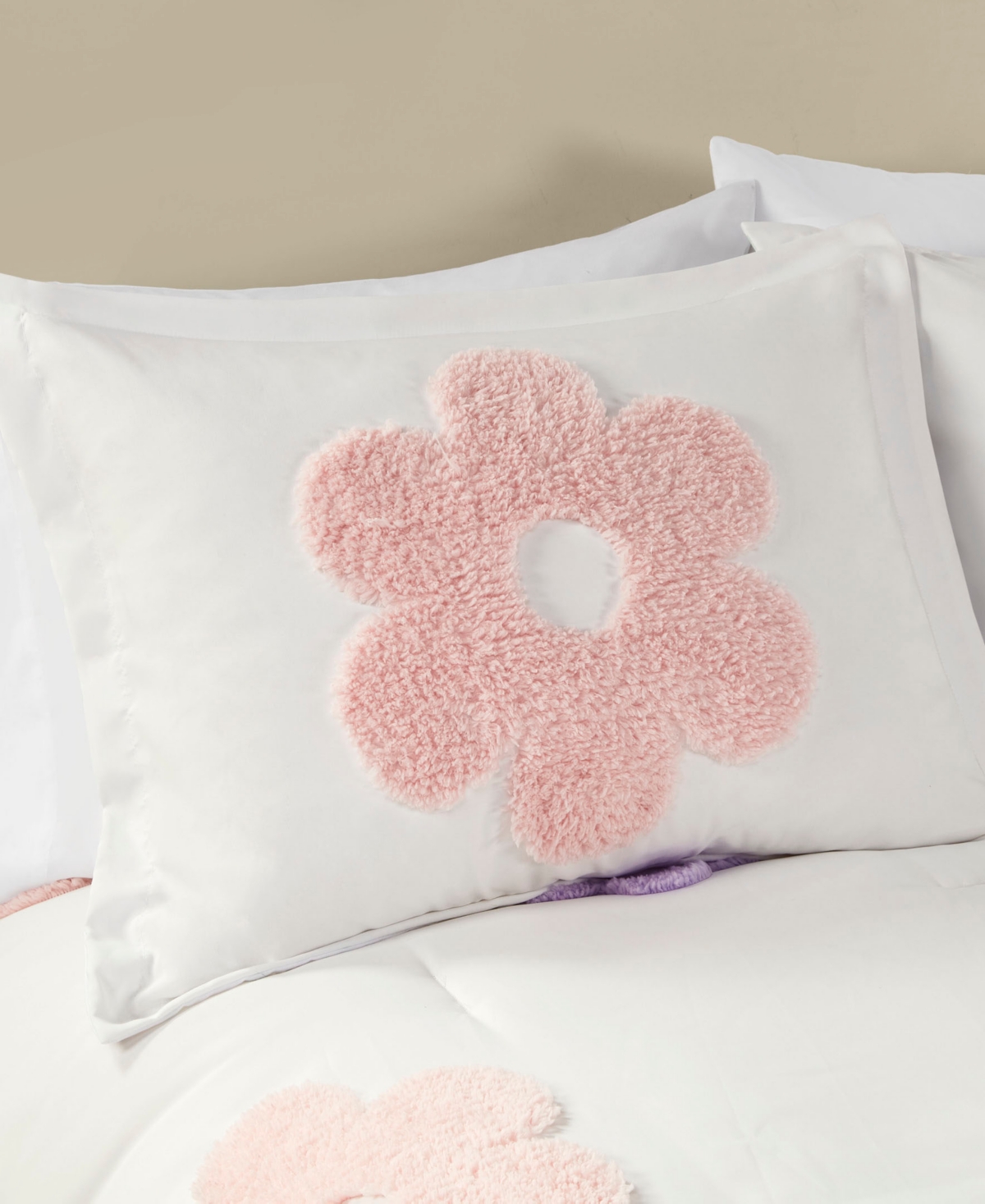 Urban Habitat Gracie Floral Reversible 3-pc. Comforter Set, Twin In White,purple