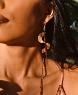 18K Gold Plated Issi Dangle Earrings