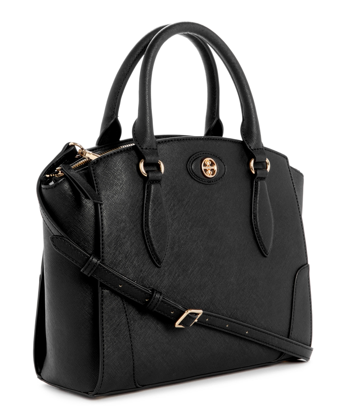 Shop Nine West Women's Innes Satchel Bag In Black