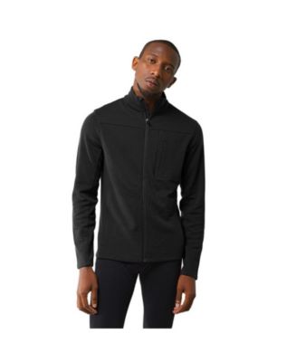 Caleçon pour homme en similicuir avec fermeture éclair - Noir