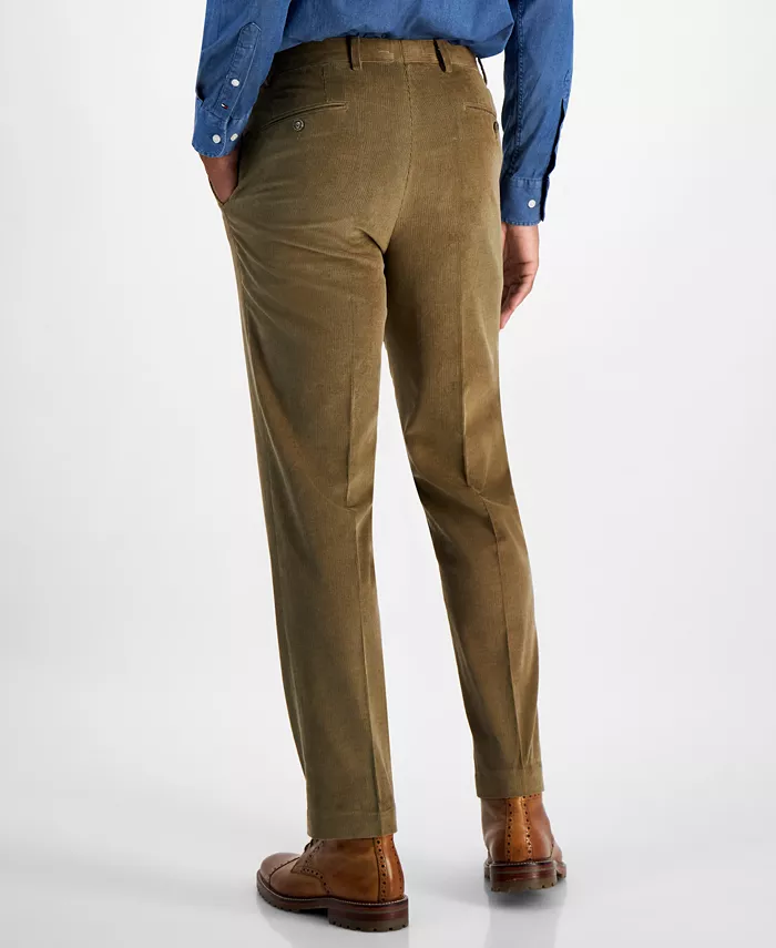 Men's Modern-Fit Solid Corduroy Pants - thumbnail 7