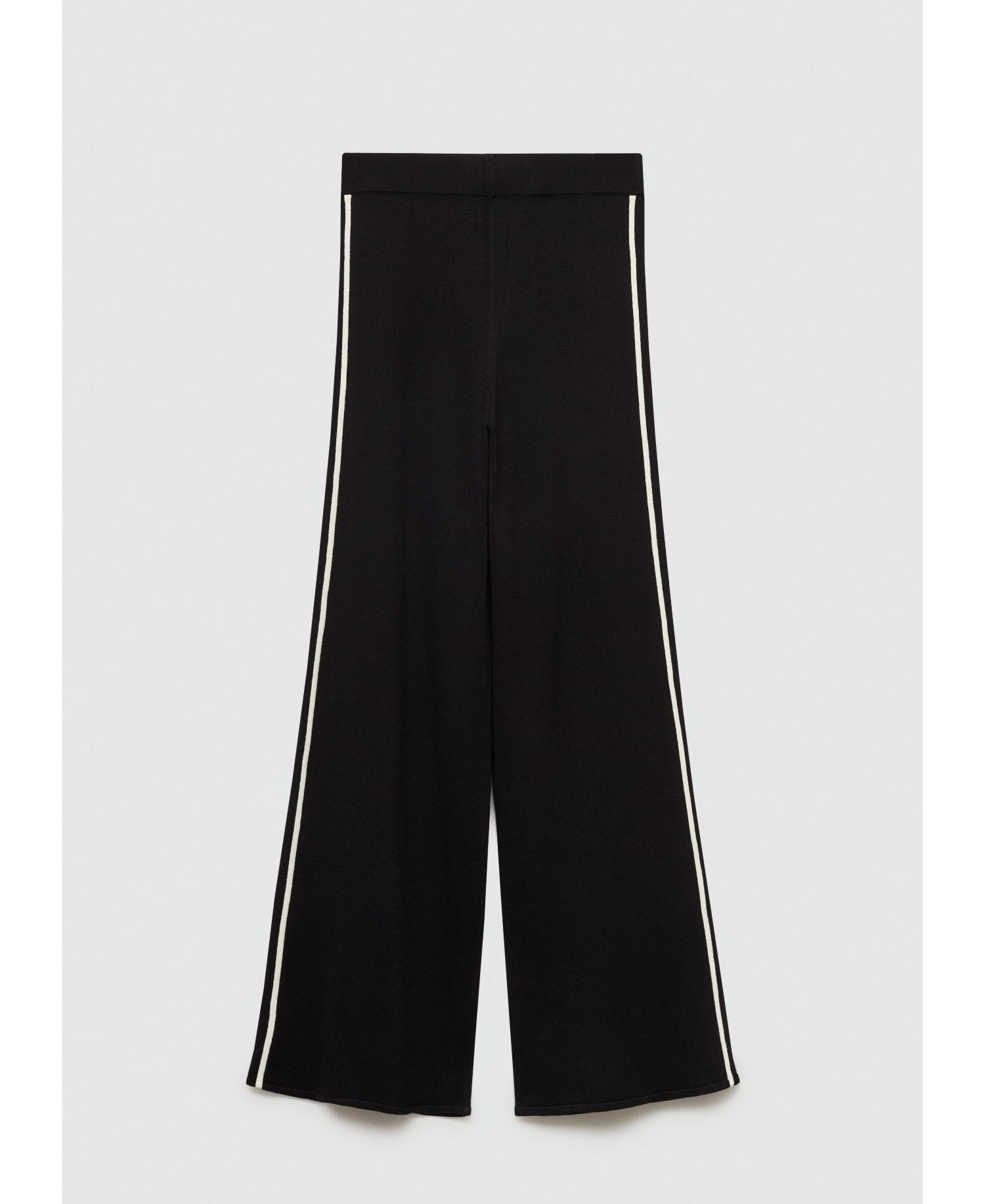 Women's Contrasting Stripes Knitted Pants