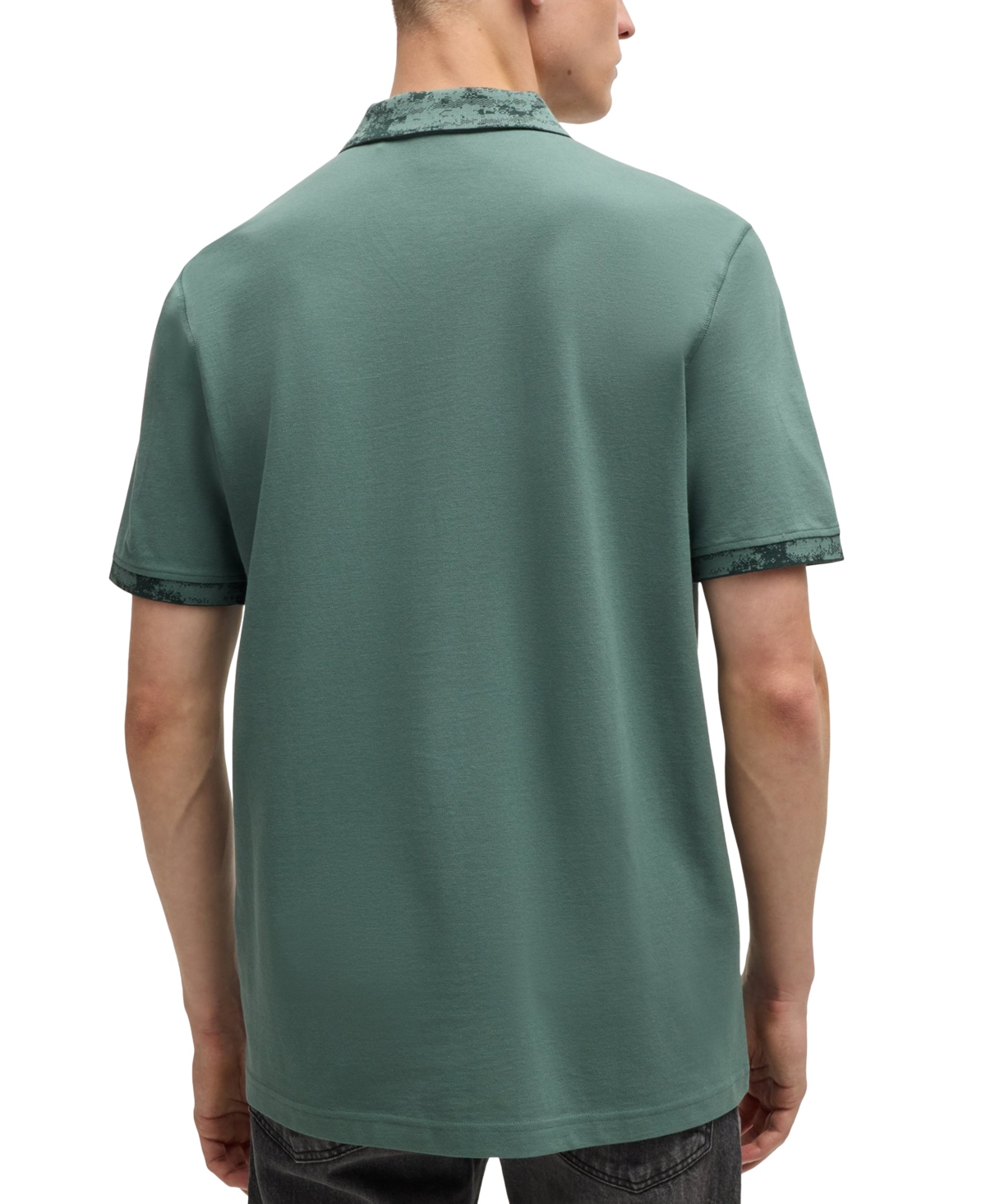 Boss by Hugo Boss Men's Camouflage-Print Polo shirt