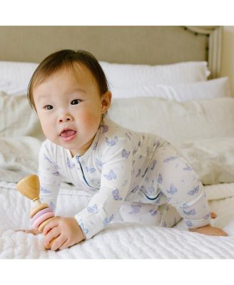 Baby Girls Butterfly Convertible Footie