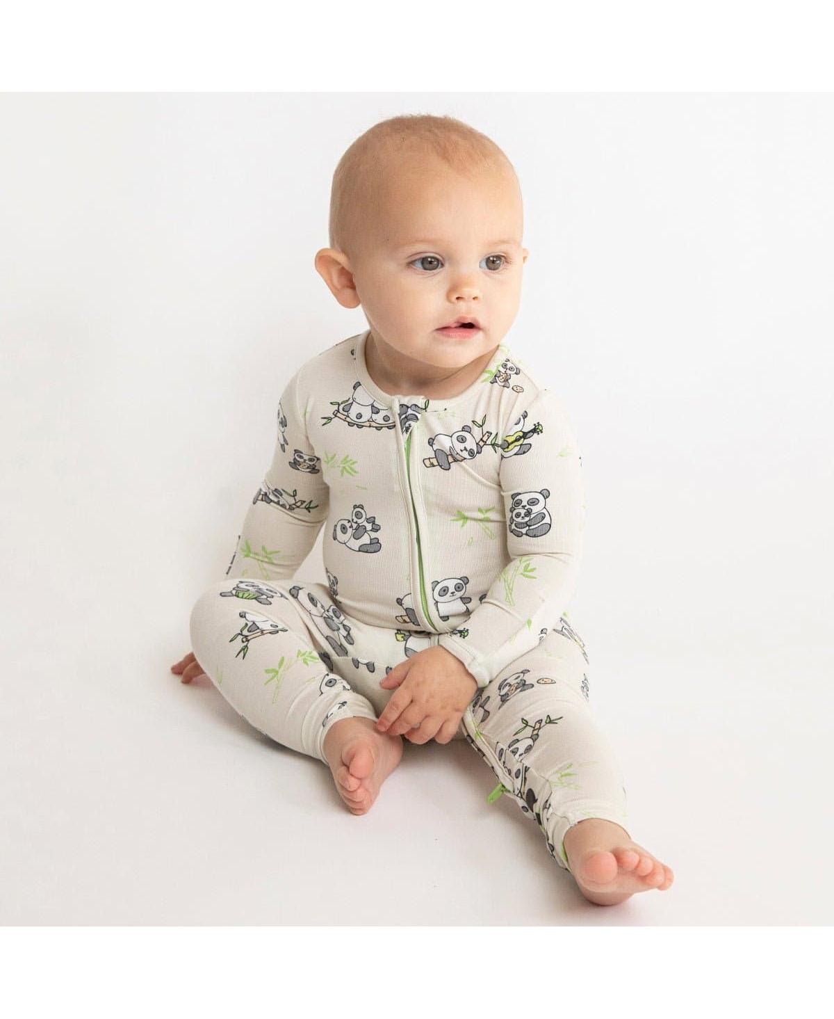 Bellabu Bear Unisex BabyConvertible Footie - Panda