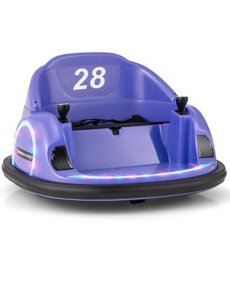 12V Electric 360° Spin Car Toy Ride on Bumper Car for Toddlers with Remote Control