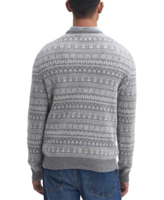 Barbour Мужской шерстяной свитер с круглым вырезом Barbour Stonebeck классического кроя из шерсти Fair Isle 37090₽