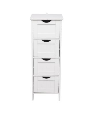 4-Drawer Storage Cabinet – Functional Organizer with Modern Design for Bedroom, Office, or Entryway