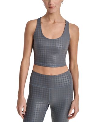 DKNY - Women's Cropped Racerback Tank Top