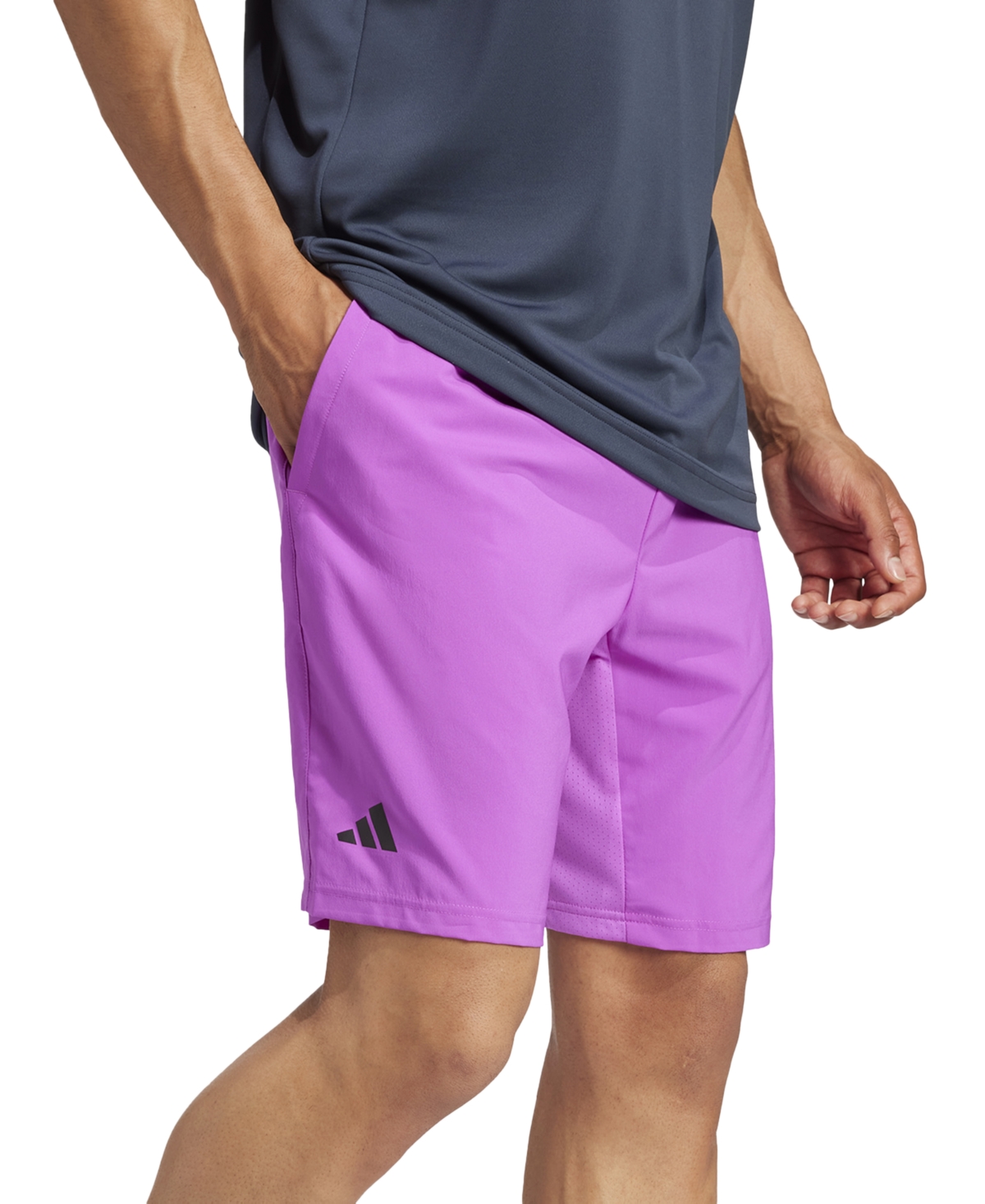 adidas Men's Three-Stripe Tennis Shorts