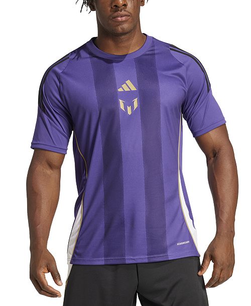 alfani adidas Men's Messi Tiro 24 Stripe Training Jersey Men's Fashion & Accessories