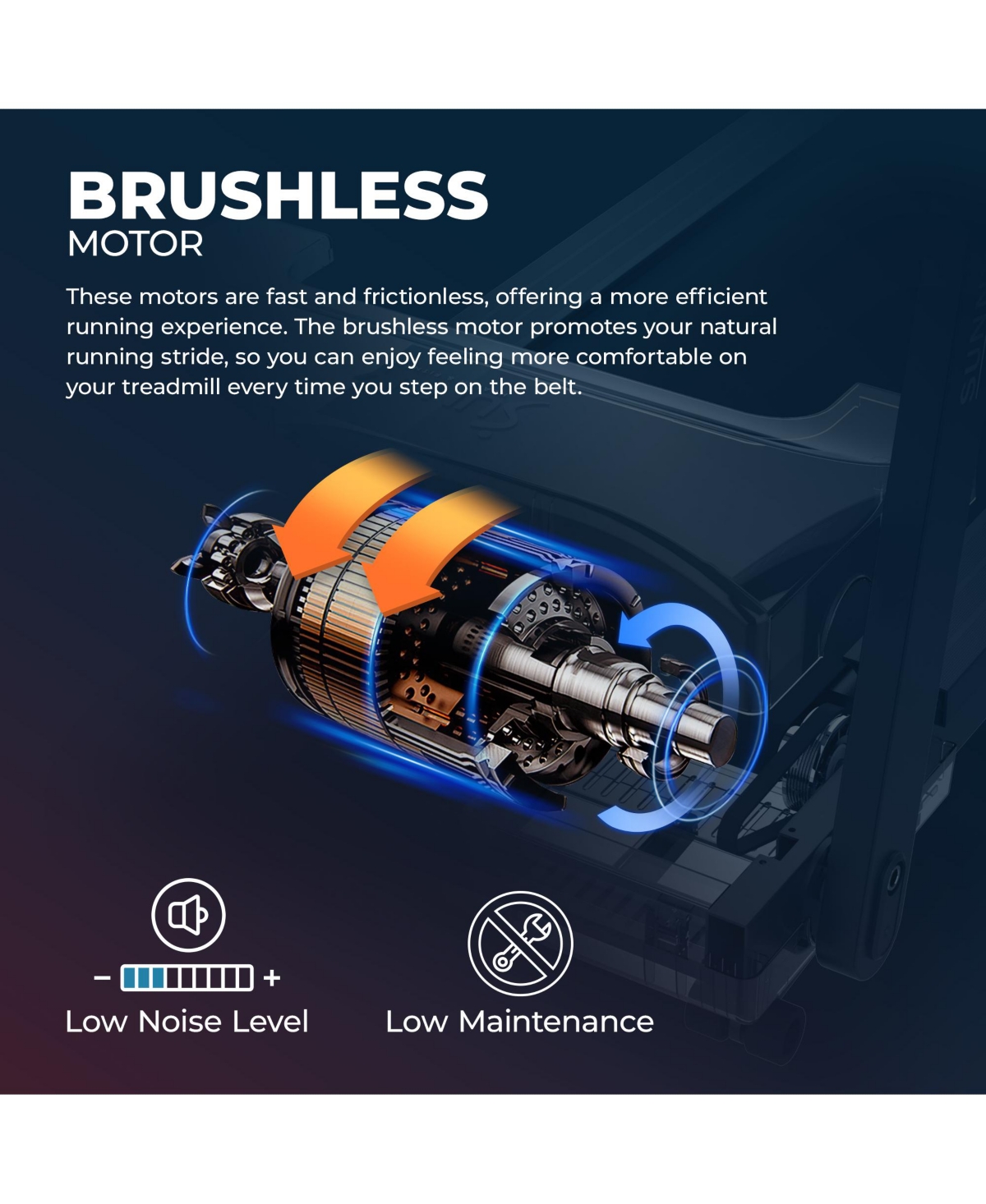 Sunny Health & Fitness Slim Interactive Smart Foldable Treadmill