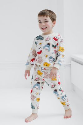 Toddler Boys Fleece Sweatshirt and Jogger Pants Outfit Set