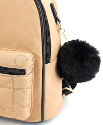 Sophie Quilted Hearts Backpack