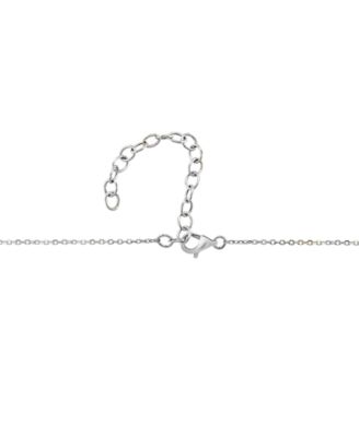 EFFY&reg; Diamond Heart 18" Pendant Necklace (1/8 ct. t.w.) in Sterling Silver or Gold-Plated Sterling Silver