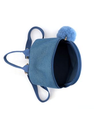 Kingston Denim Rhinestone Backpack