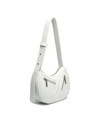 Dolce Crackled Shoulder Bag
