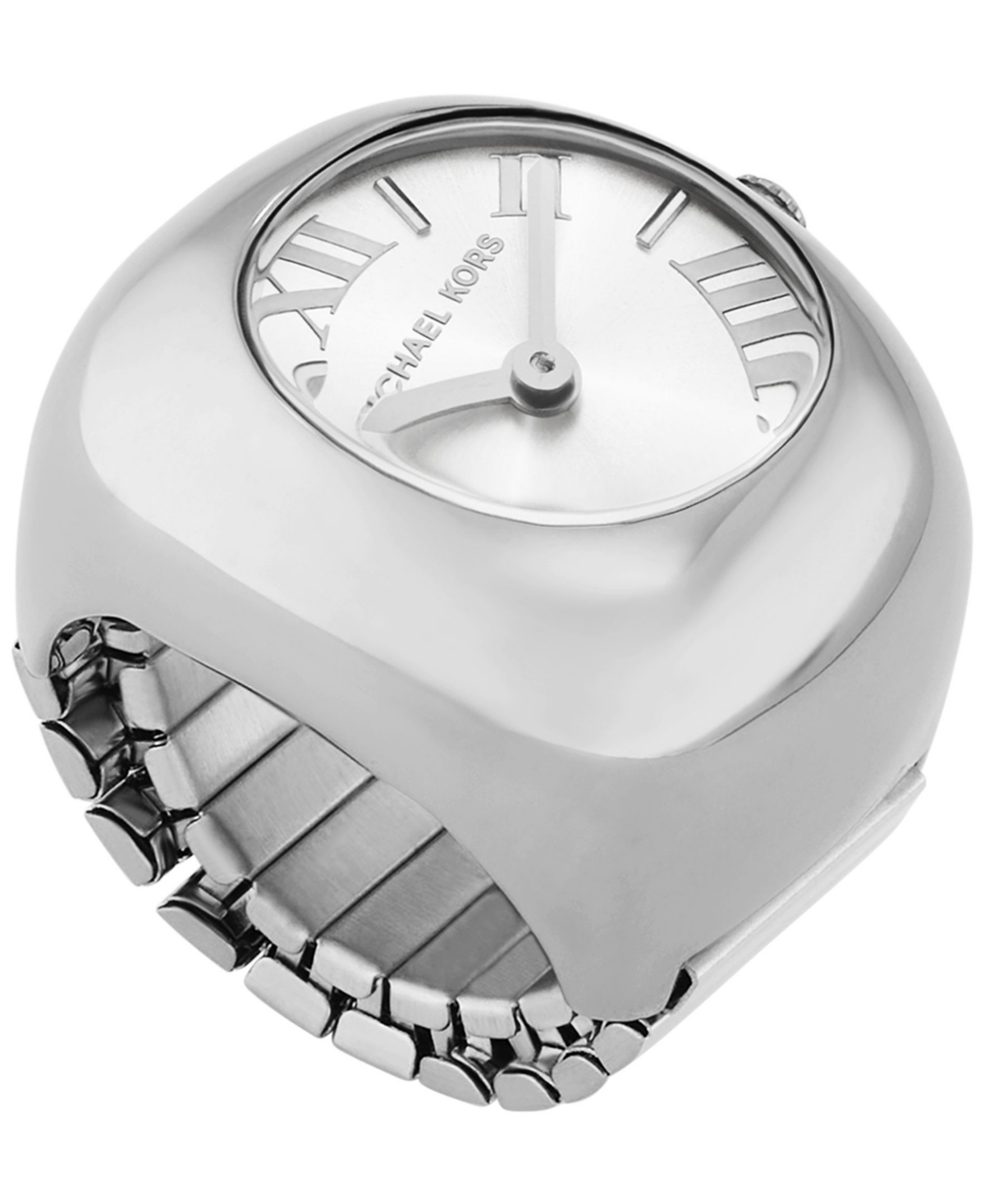Women's Rylee Two-Hand Stainless Steel Watch Ring 24mm - Silver-Tone