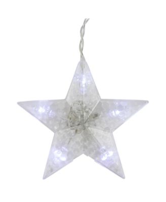 138 Count Christmas Stars Icicle Lights LED Lights - 8.25' Wire