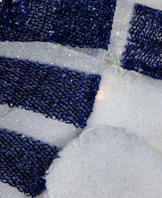 41.25" Lighted Ice-Skating Polar Bear and Penguin Outdoor Christmas Decoration