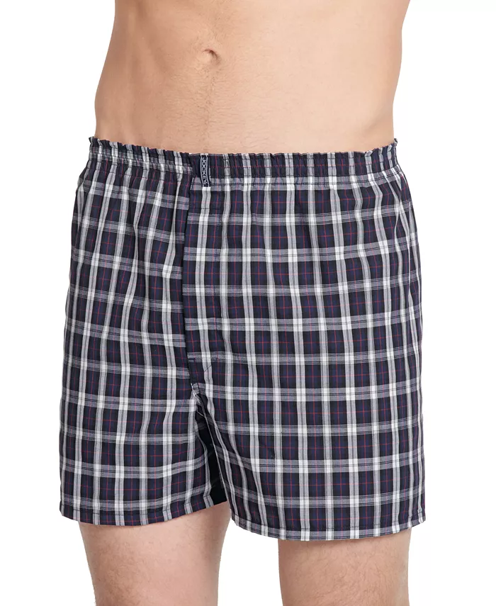 Men's 3-Pack Woven Boxers - thumbnail 2