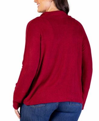 Plus Size Open Front Long Bolero Cardigan Sweater