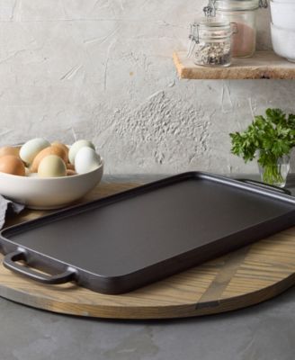 X Bobby Flay Reversible Cast Iron 11" x 16.5" Grill Griddle