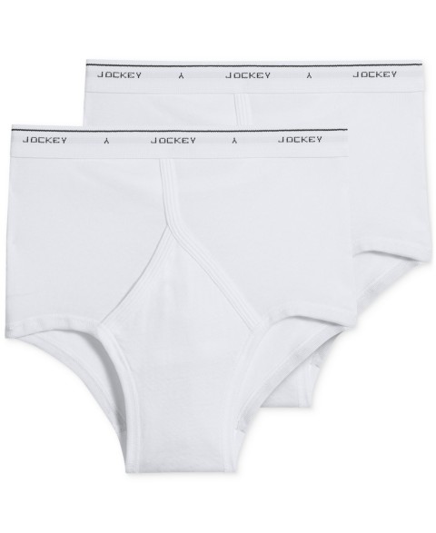 Мужские Jockey Men's 2-Pack Tall Man Classic Full-Rise Briefs