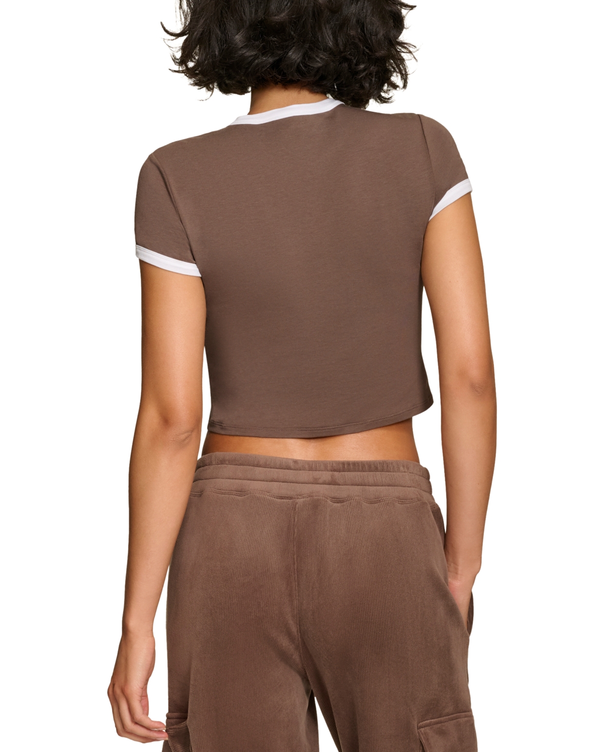 Starter Women's Cropped Ringer Baby T-shirt In Bracken
