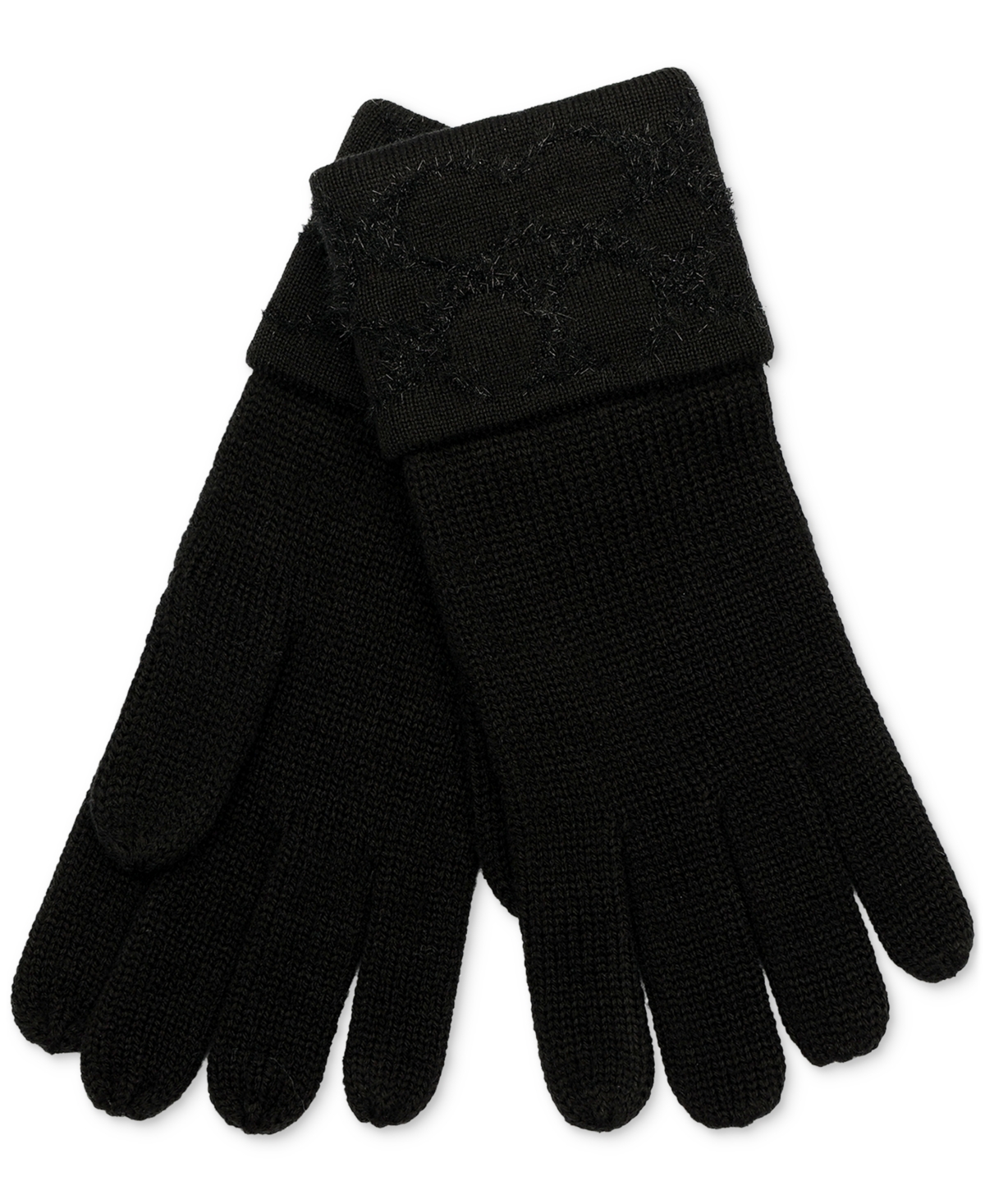 Coach Women's Signature C Metallic Headband & Touch Tip Gloves Boxed Gift Set