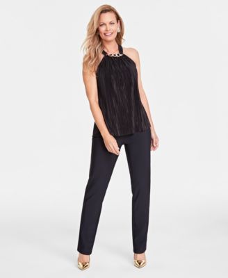 Женский топ на бретелях с отделкой в виде цепочки от I.N.C. International Concepts, созданный для Macy's