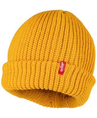 Men's Ribbed-Knit Cropped Beanie