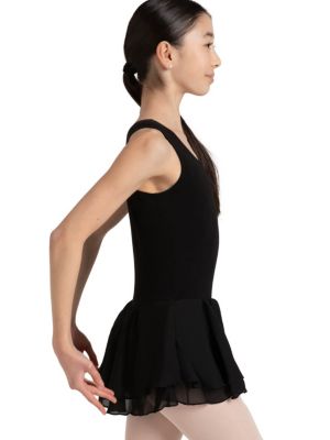 Girls Double Layer Skirt Tank Dress