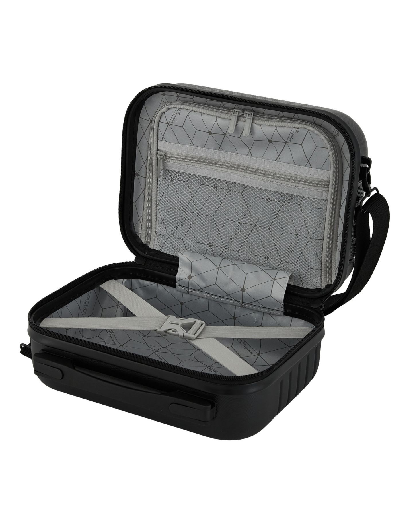 Чемоданы Travelers Club Discovery 2-Piece Expandable Rolling Carry-On Luggage Set, цвет: Чёрный — фото 3