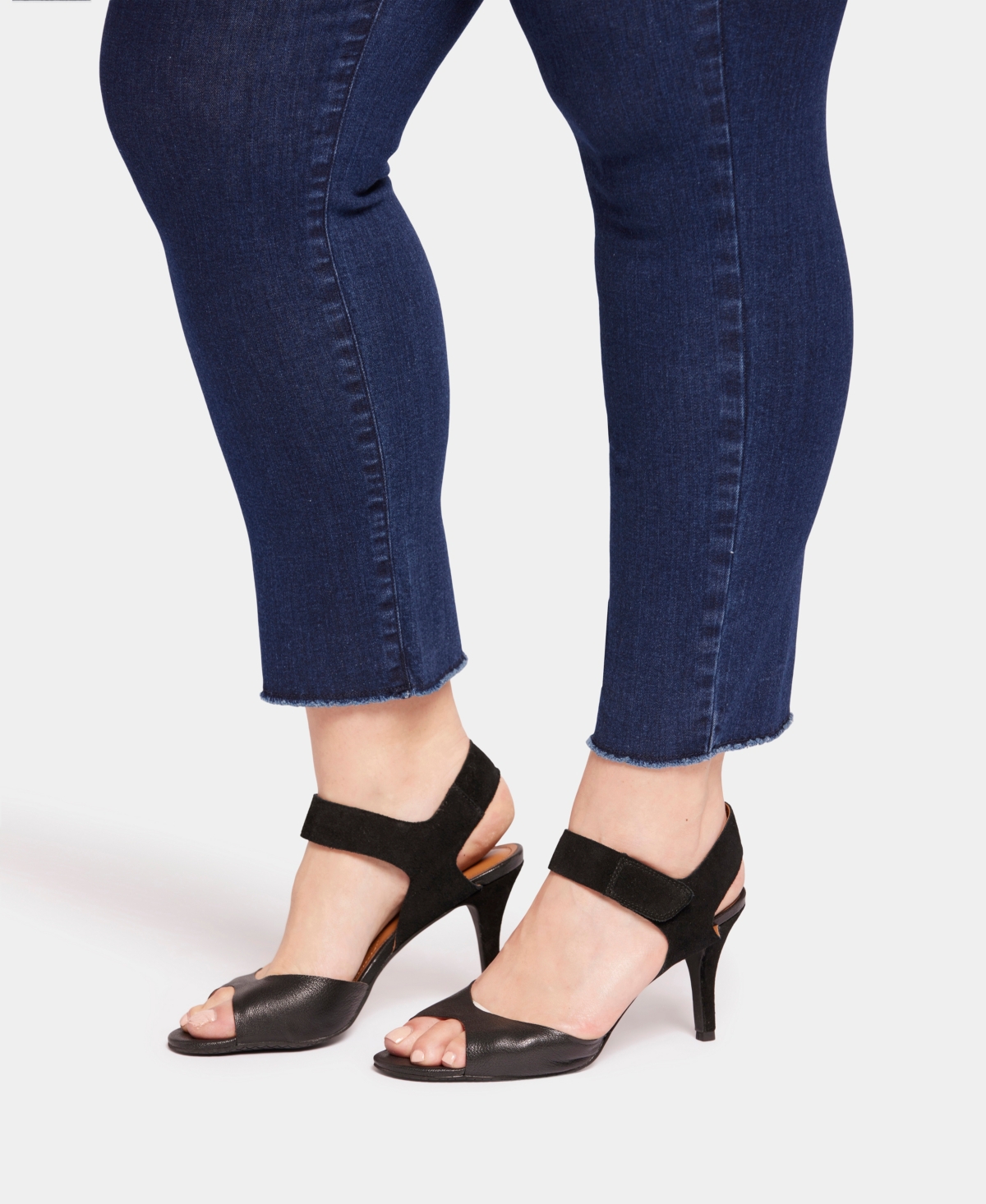 Nydj Plus Size Sheri Slim Ankle Jeans In Mystique