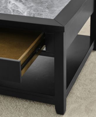 Garvine 47" Wood Cocktail Table